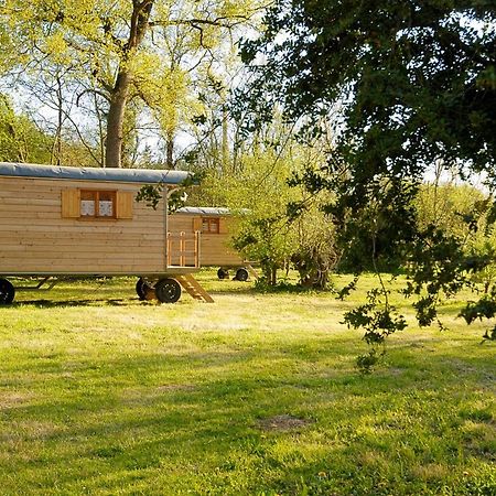 Отель La Ferme Du Marais Poitevin - Roulotte Benet Экстерьер фото